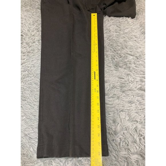 Cubavera Mens Dress Pants 36X30 Pleated Front Formal Straight Fit Black Trousers - Picture 8 of 11